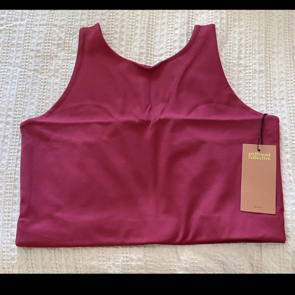 Girlfriend Collective Dylan Tank Sports Bra XXL 2XL